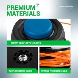 [Lifetime Warranty] T35 Tap Advance Trimmer Head 537388101 - Pack of 2 thumbnail 2