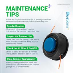 [Lifetime Warranty] T35 Tap Advance Trimmer Head 537388101 - Pack of 2 thumbnail 3