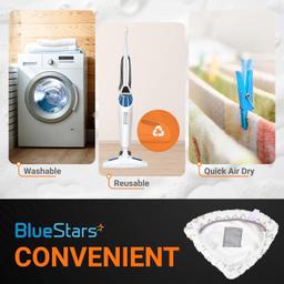 6 Packs Microfiber Steam Mop Pads thumbnail 4