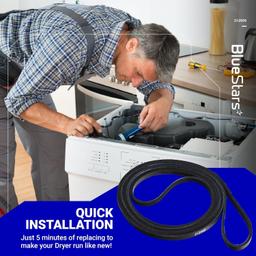 [Lifetime Warranty] WPY312959 (Y312959 312959) Dryer Belt - Compatible with Whirlpool Maytag Dryer Belt - Replaces 3-12959, 3-14774, LB234, 6-3129590, 314774, 314774 WPY, WPY312959VP thumbnail 1