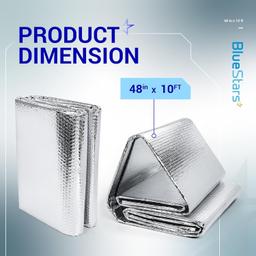 3mm 48 in x 10 ft Reflective Insulation Sheet thumbnail 6