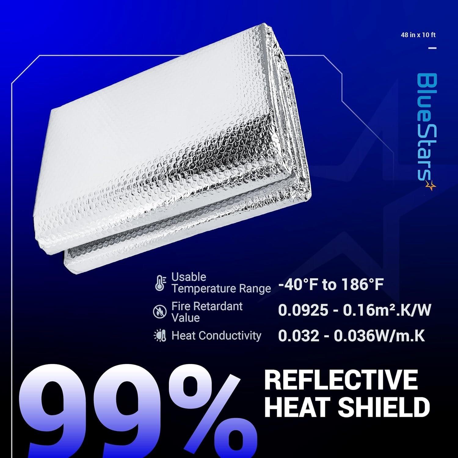 3mm 48 in x 10 ft Reflective Insulation Sheet image 3