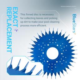 Pool Cleaner W70329 Finned Disc & W69698 Diaphragm & W70327 Foot Pad Kit thumbnail 1