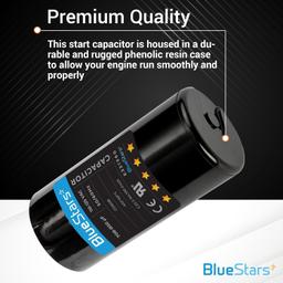 [Lifetime Warranty] 430-516 uF MFD 220-250 VAC ±20% Round Start Capacitor 50/60 Hz - Fits Single-Phase Electric Motors - Pack of 2 thumbnail 2