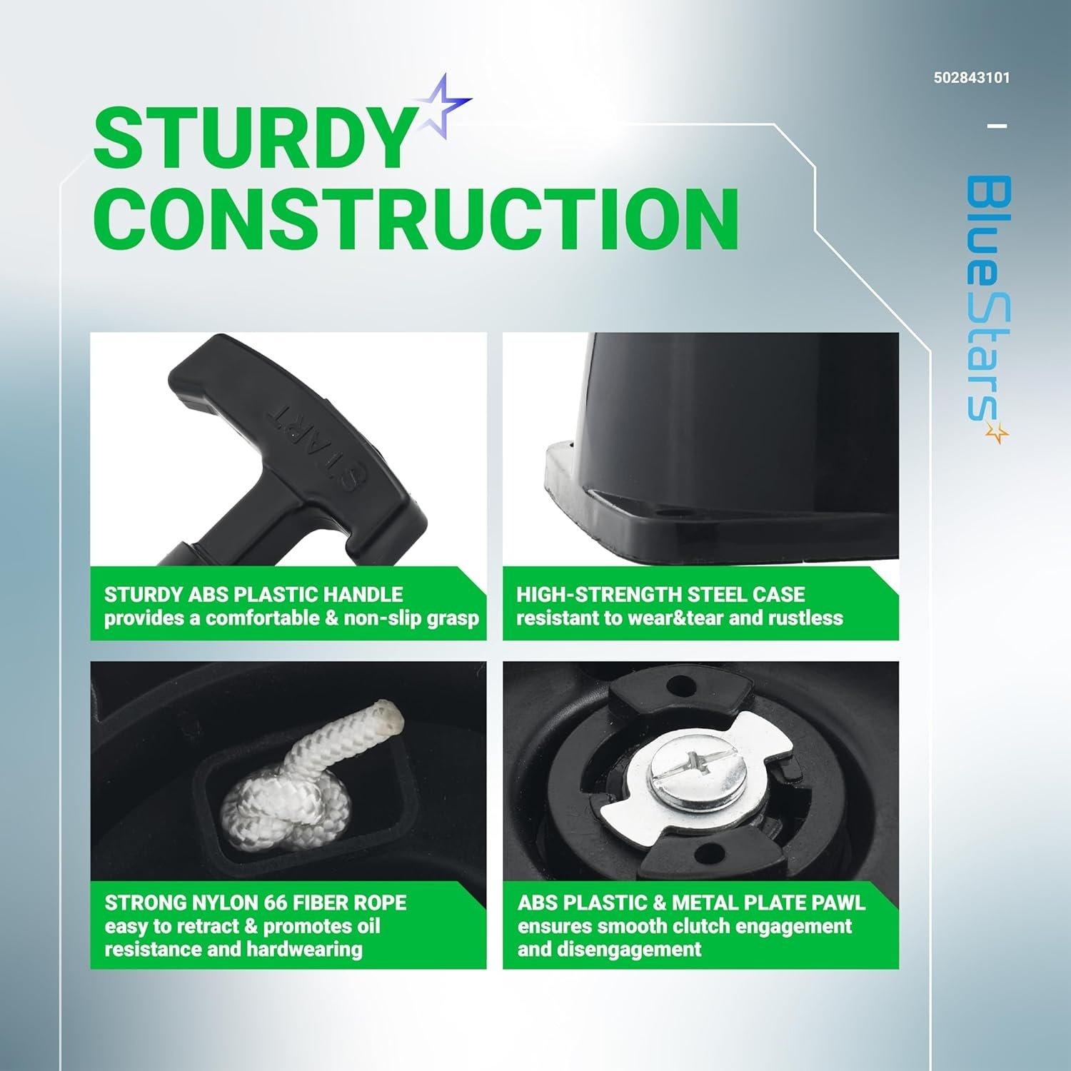 [Lifetime Warranty] 502843101 Recoil Starter Pull Start image 7