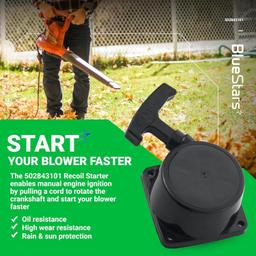 [Lifetime Warranty] 502843101 Recoil Starter Pull Start thumbnail 3