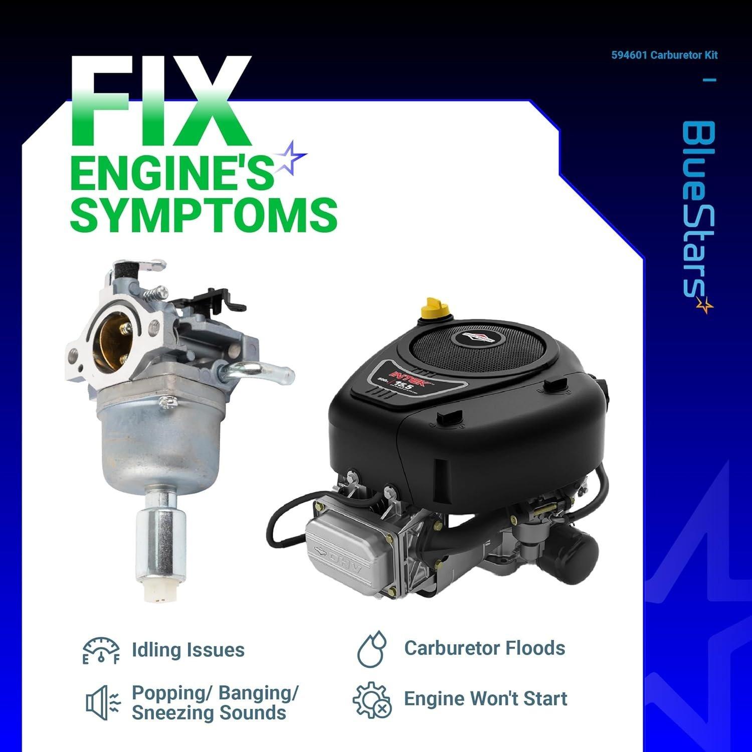 [Lifetime Warranty] 594601 Carburetor Replacement image 3