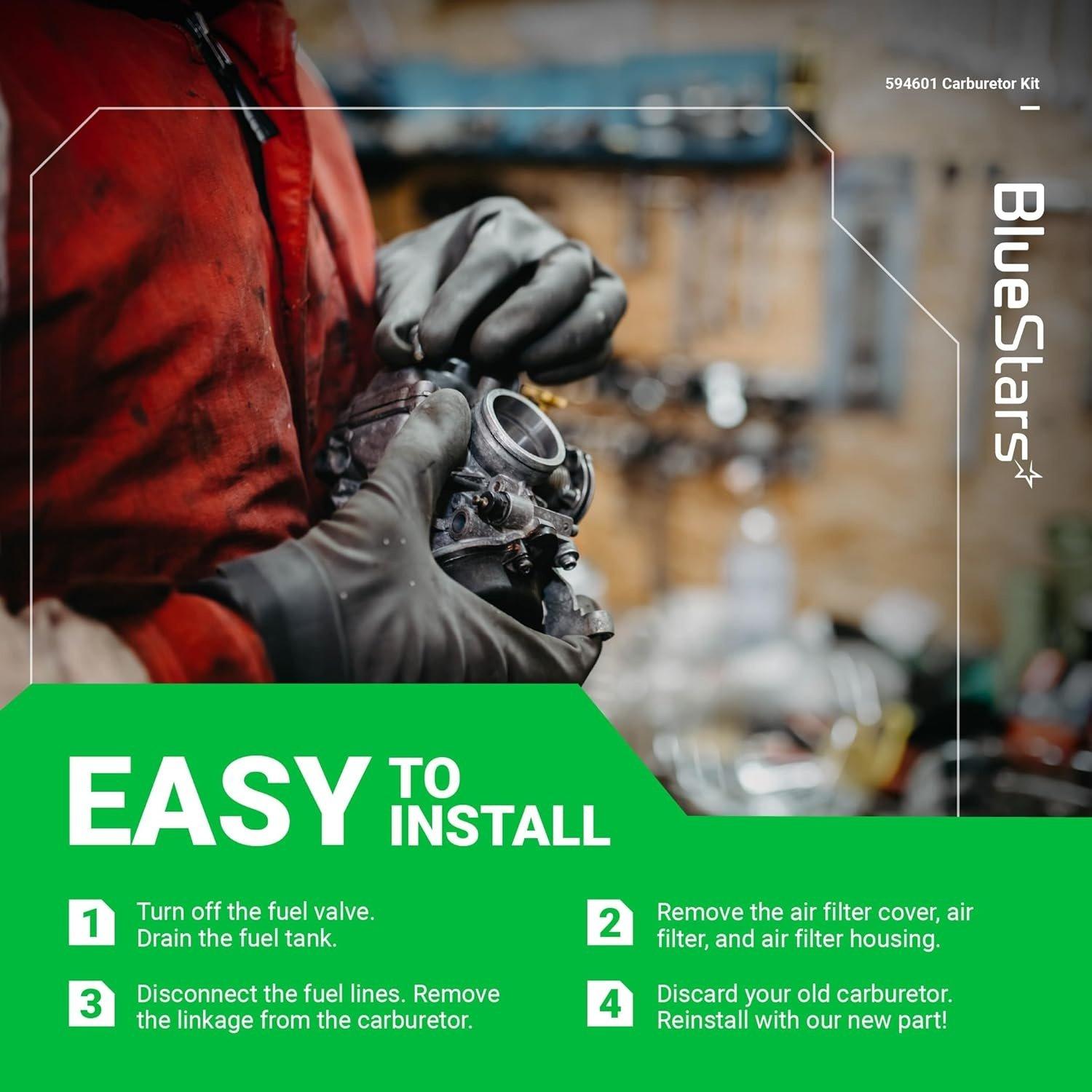 [Lifetime Warranty] 594601 Carburetor Replacement image 7