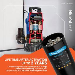 [Lifetime Warranty] 216-259 uF MFD 220-250 VAC 50/60 Hz SC0080 CD60 Round Motor Start Capacitor - Fits AC Motor Run, Fan Start, Heat Pump thumbnail 11