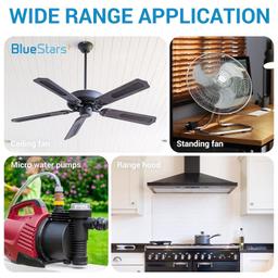 CBB61 4.5uF + 6uF + 5uF 5-Wire 250V/300V AC Ceiling Fan Capacitor - Pack of 2 thumbnail 1