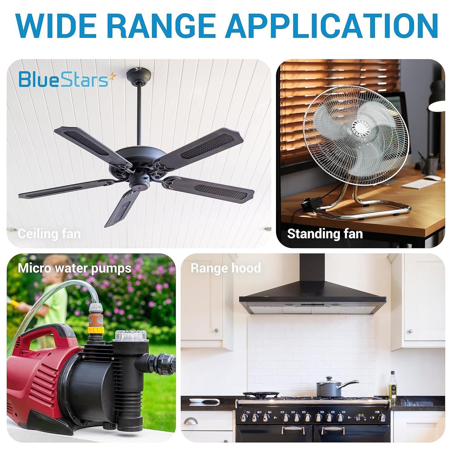 CBB61 4.5uF + 6uF + 5uF 5-Wire 250V/300V AC Ceiling Fan Capacitor - Pack of 2 image 1