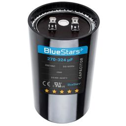 [Lifetime Warranty] 270-324 uF MFD 330 VAC Round Start Capacitor 50/60 Hz - Fits Air Conditioner or Heat Pump Condenser thumbnail 0