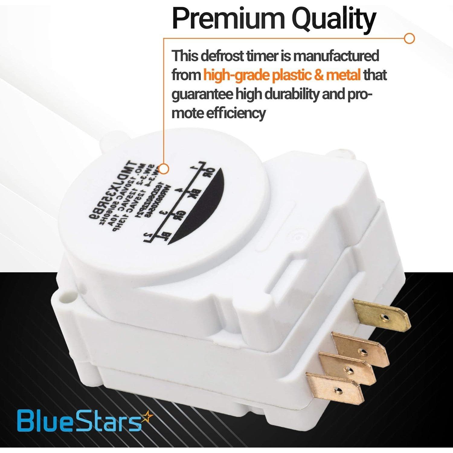 [Lifetime Warranty] WR9X483 Refrigerator Defrost Timer Replacement - Compatible with GE & Kenmore Refrigerators - Replaces TMDJX35RB9 WR09X10130 WR9M418 WR9X10075 PS310852 image 4