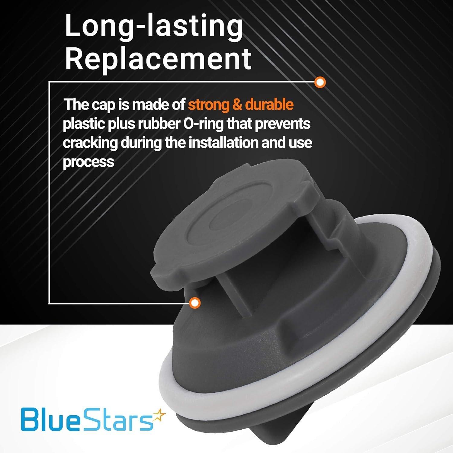 [Lifetime Warranty] 8564929 Dishwasher Rinse Aid Cap - Compatible with Whirlpool Jenn-Air KitchenAid Dishwashers - Replaces WP8564929 PS982160 AP3866312 AP3866312 image 1