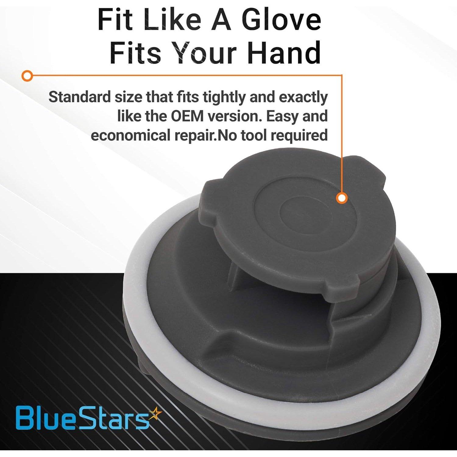 [Lifetime Warranty] 8564929 Dishwasher Rinse Aid Cap - Compatible with Whirlpool Jenn-Air KitchenAid Dishwashers - Replaces WP8564929 PS982160 AP3866312 AP3866312 image 2