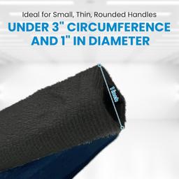 4-PCS Appliances Door Handle Covers – Elegant Black thumbnail 6