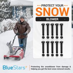 52100100 Snow Blower Shear Pins and Nuts thumbnail 1