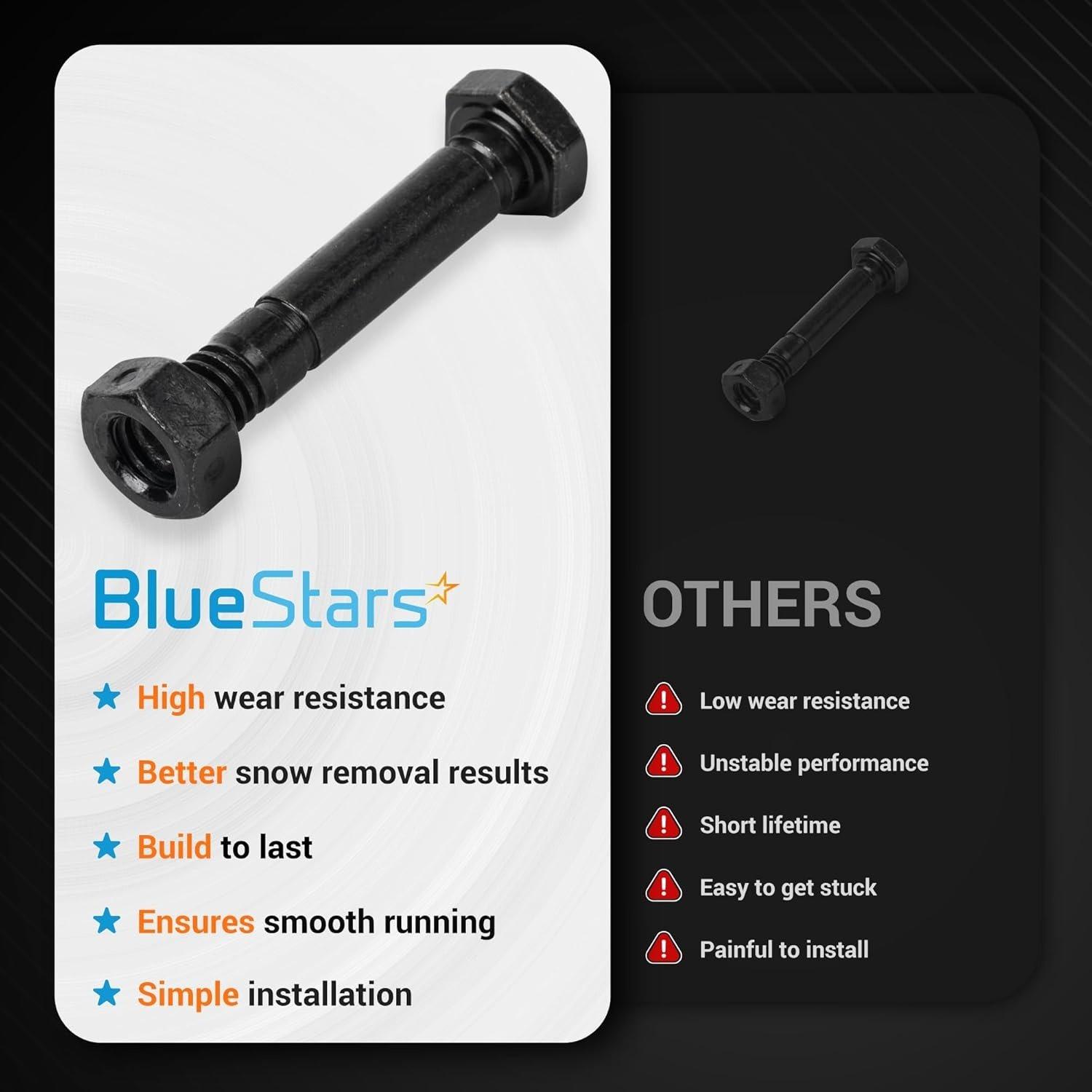 52100100 Snow Blower Shear Pins and Nuts image 5
