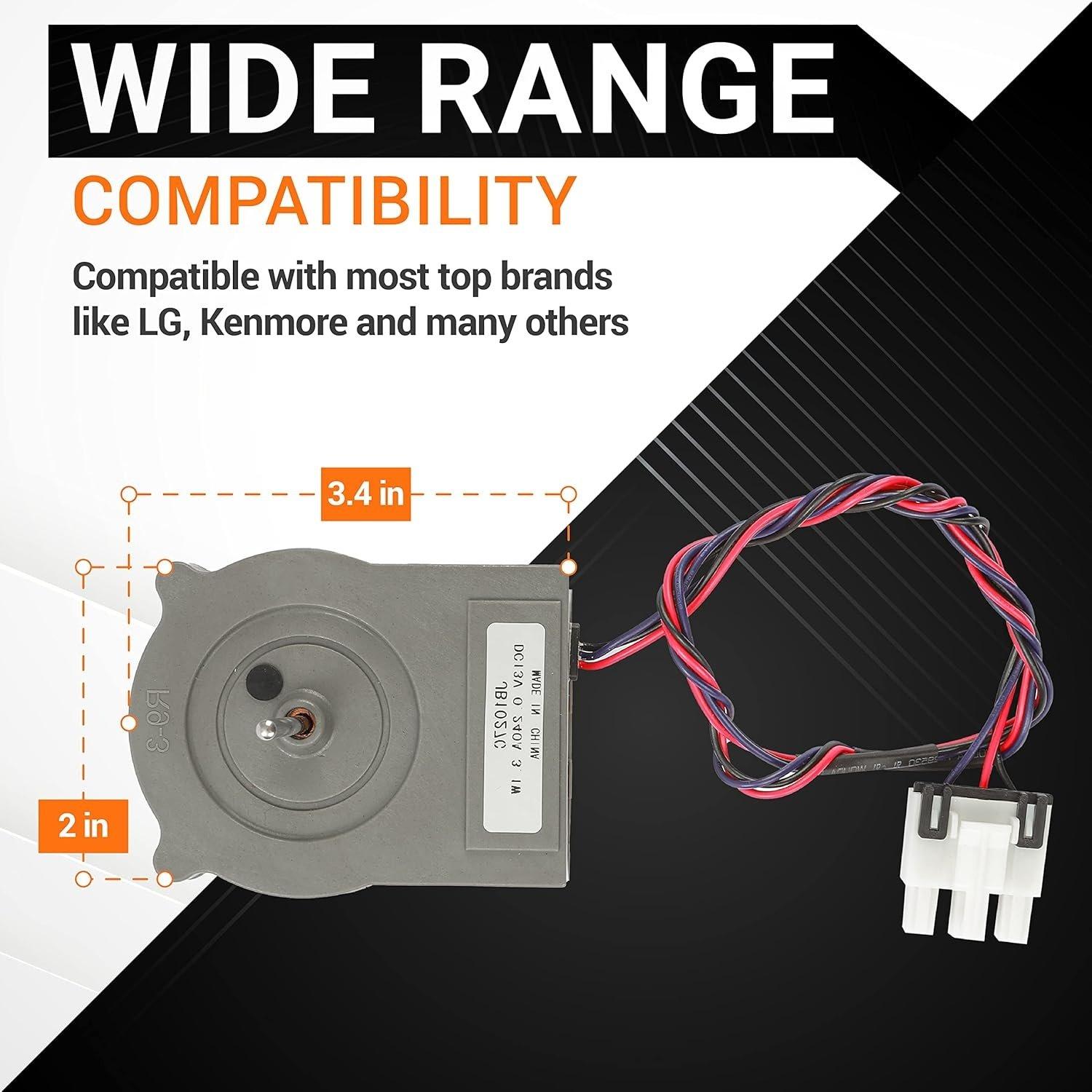4681JB1027C Refrigerator Evaporator Fan Motor image 6