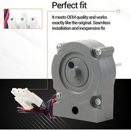 4681JB1027C Refrigerator Evaporator Fan Motor thumbnail 2