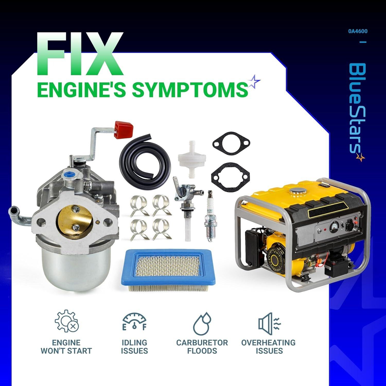 [Lifetime Warranty] 0A4600 Carburetor for Nikki A4600 Carburetor Generac image 1