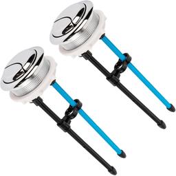 [Lifetime Warranty] 58mm/2.28in Thread Diameter Dual Push Flush Toilet Button - Pack of 2 thumbnail 0