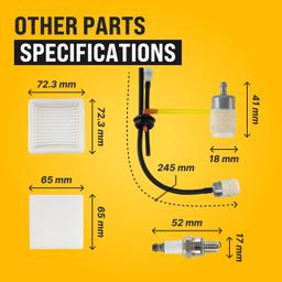 [Lifetime Warranty] SRM 2620 Carburetor thumbnail 5
