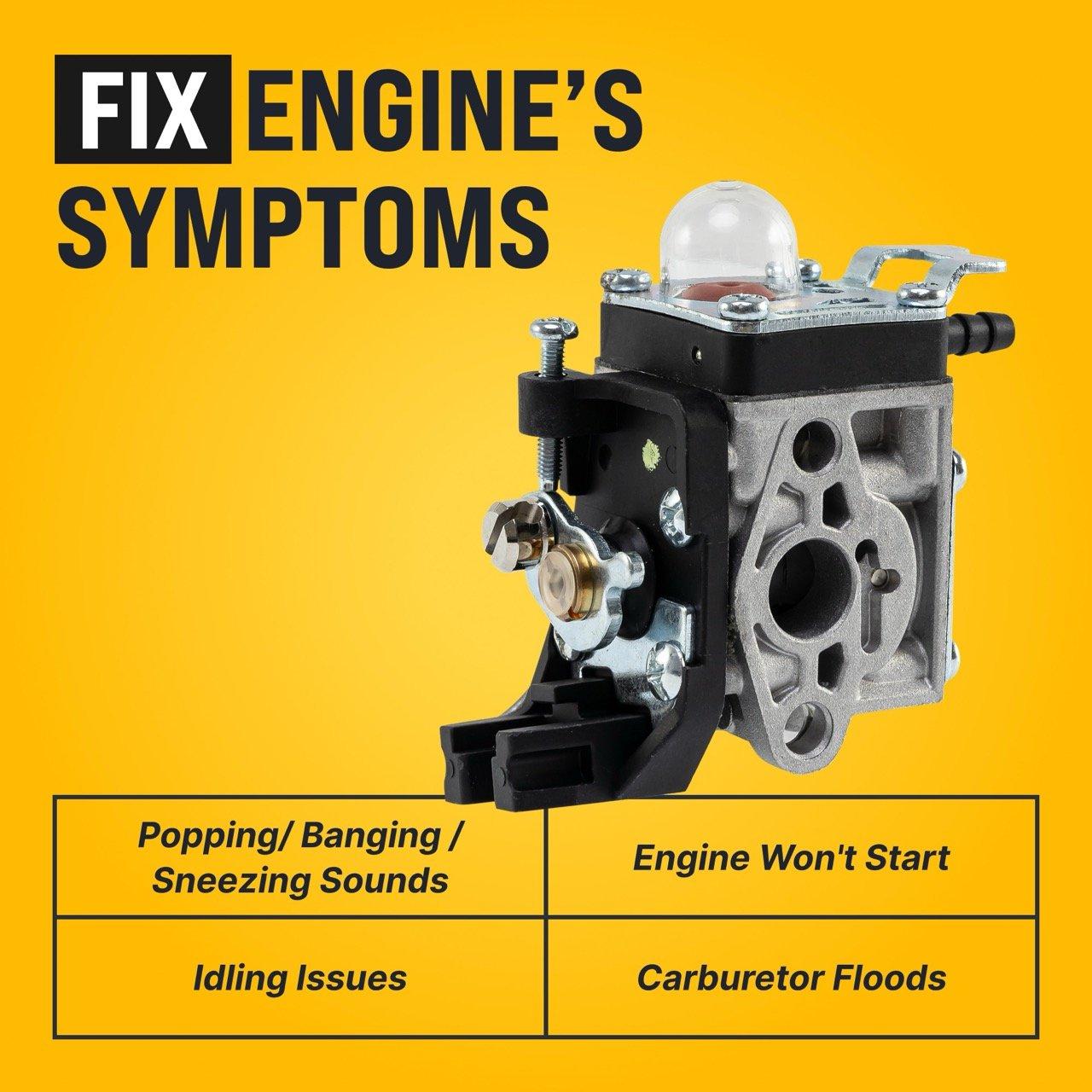 [Lifetime Warranty] SRM 2620 Carburetor image 2