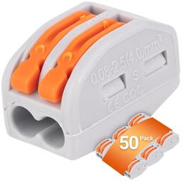 [Lifetime Warranty] 50 PCS 2-Port Conductor thumbnail 0