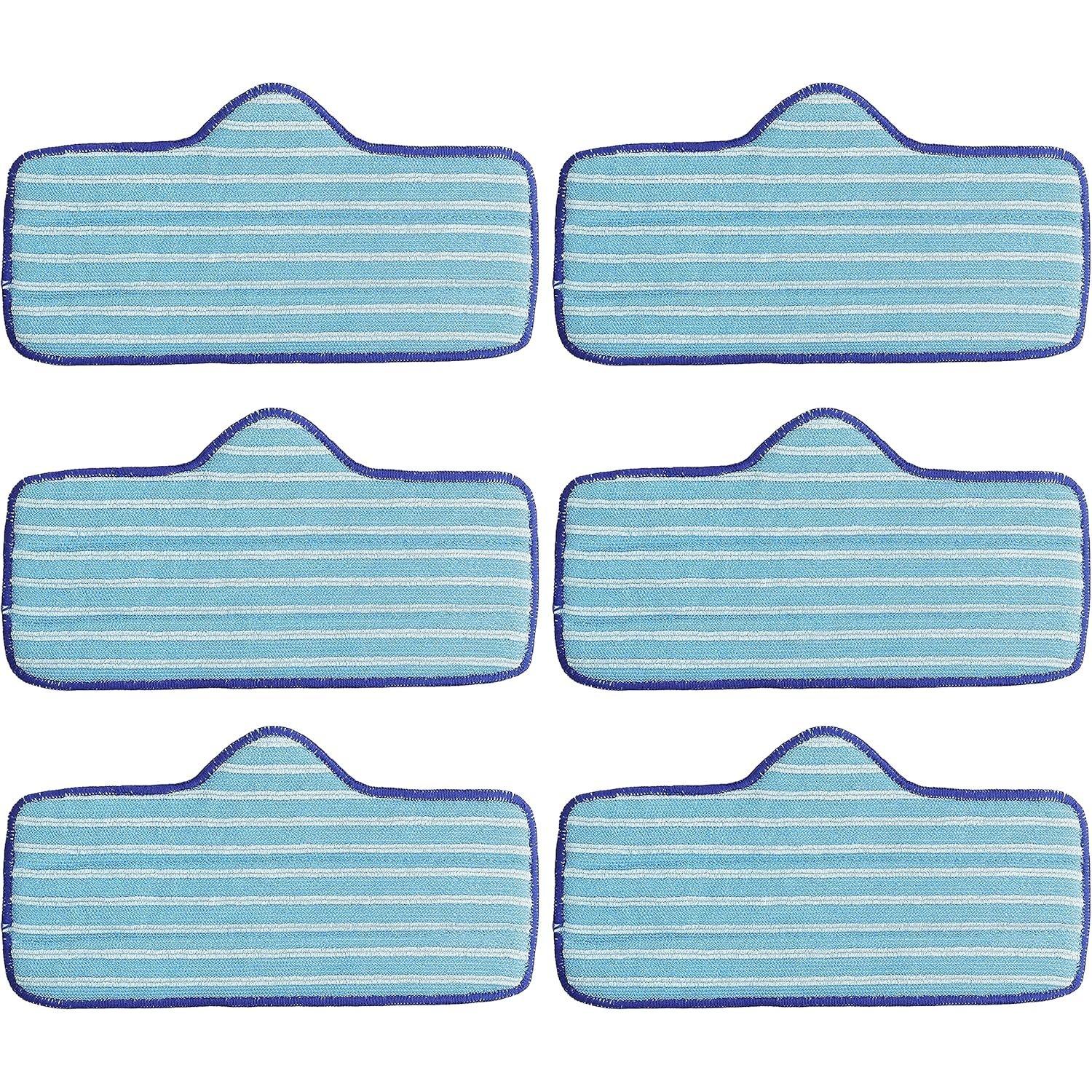 [Lifetime Warranty] Microfiber Pad for Dupray Neat Steam Cleaner - Designed for Multiple Surfaces, Effectively Clean Hardwood, Tile & Stone Floors - Pack of 6 image 0