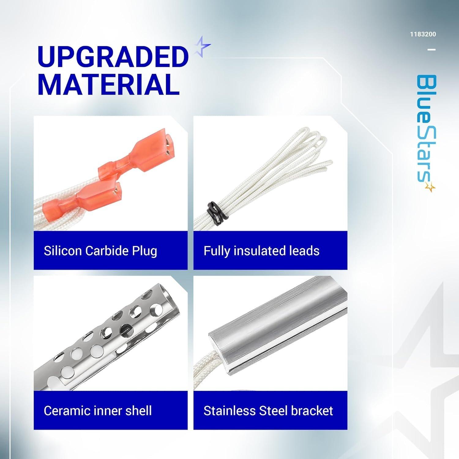 [Lifetime Warranty] 1183200 Round Hot Surface Igniter - Replaces 1177545, 41-224 - Compatible with Southbend Range models BGS/12SC BGS/22SC CG/12SC CG/22SC and more image 5