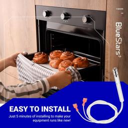 [Lifetime Warranty] 1183200 Round Hot Surface Igniter - Replaces 1177545, 41-224 - Compatible with Southbend Range models BGS/12SC BGS/22SC CG/12SC CG/22SC and more thumbnail 3