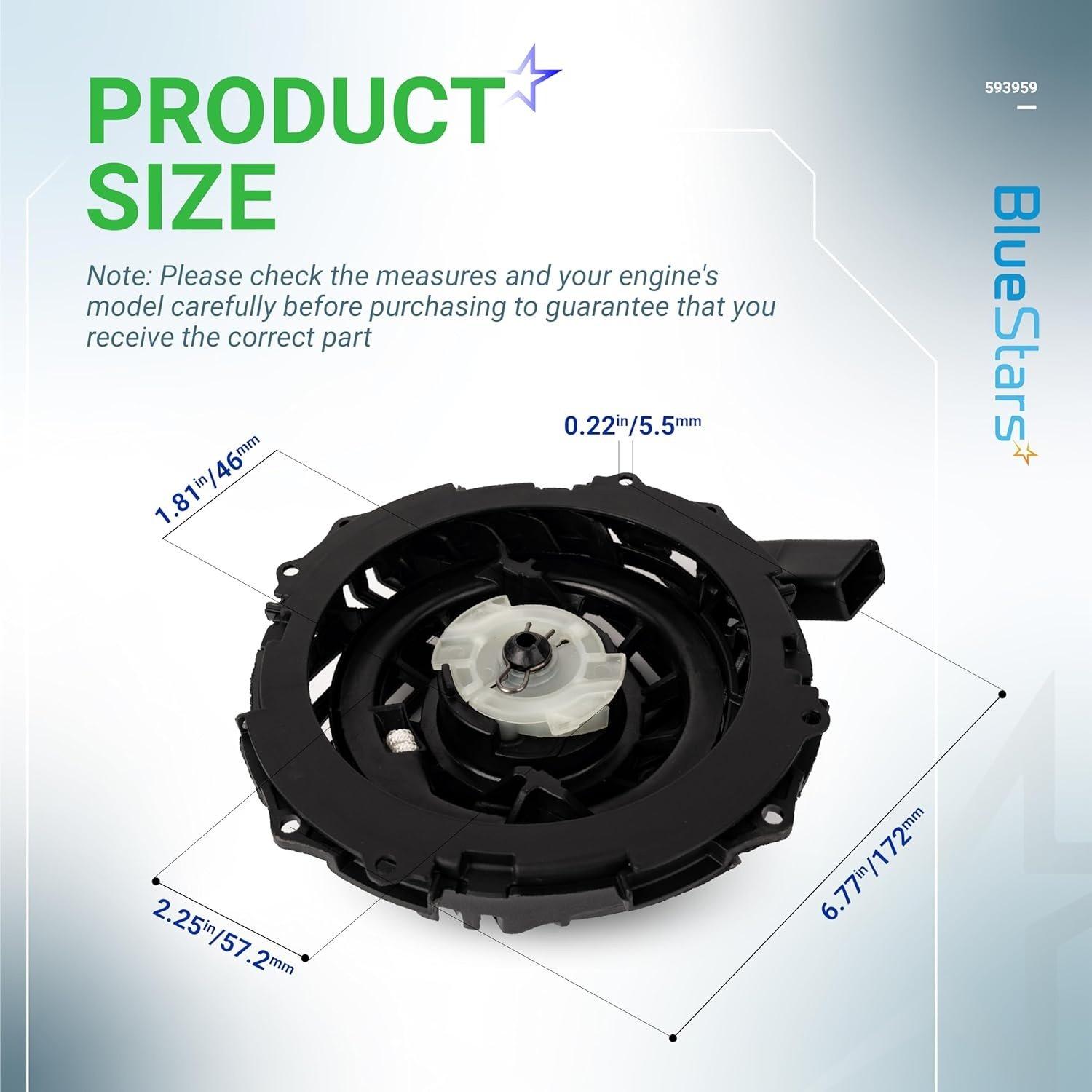 [Lifetime Warranty] 591139 593959 Recoil Pull Starter Assembly image 7