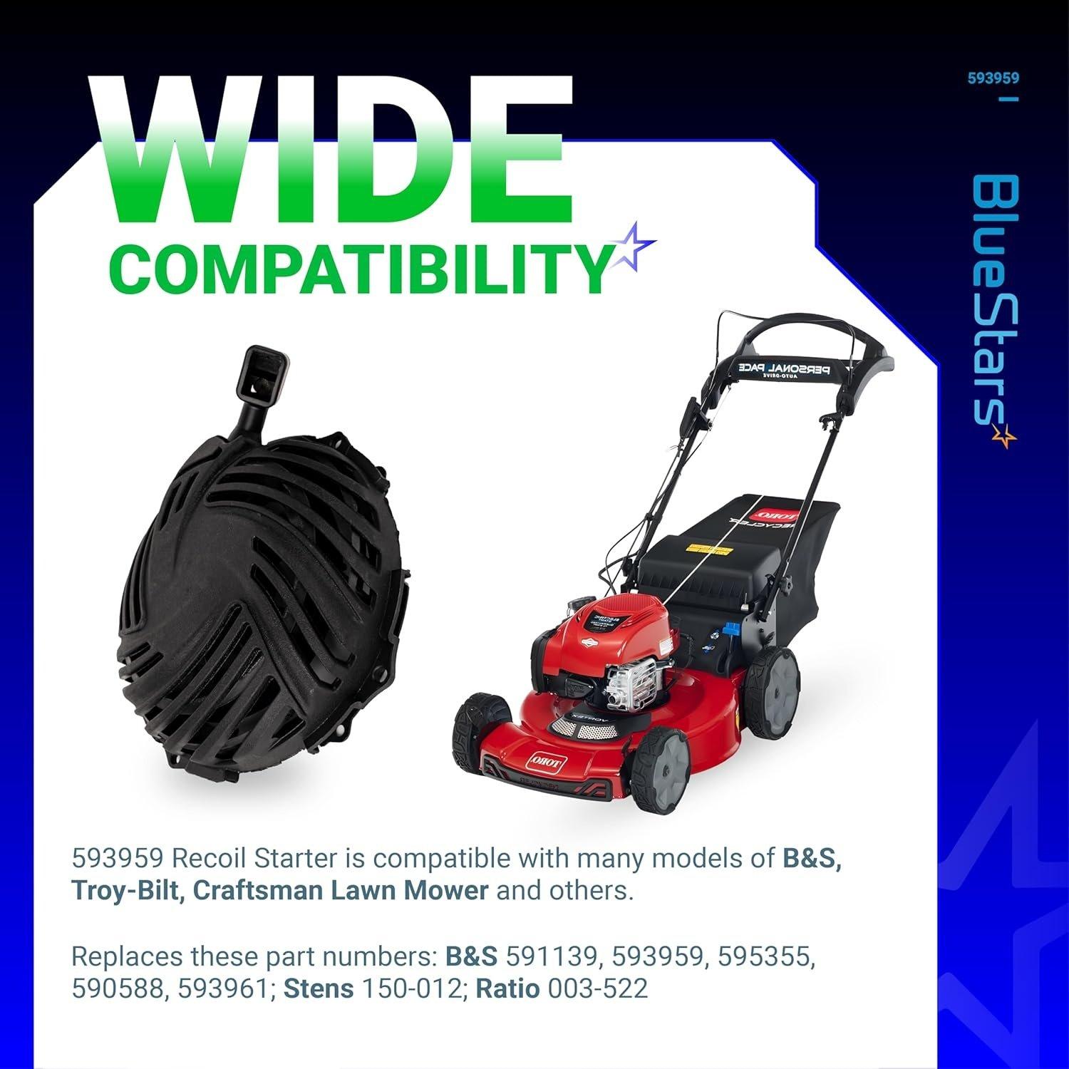 [Lifetime Warranty] 591139 593959 Recoil Pull Starter Assembly image 5