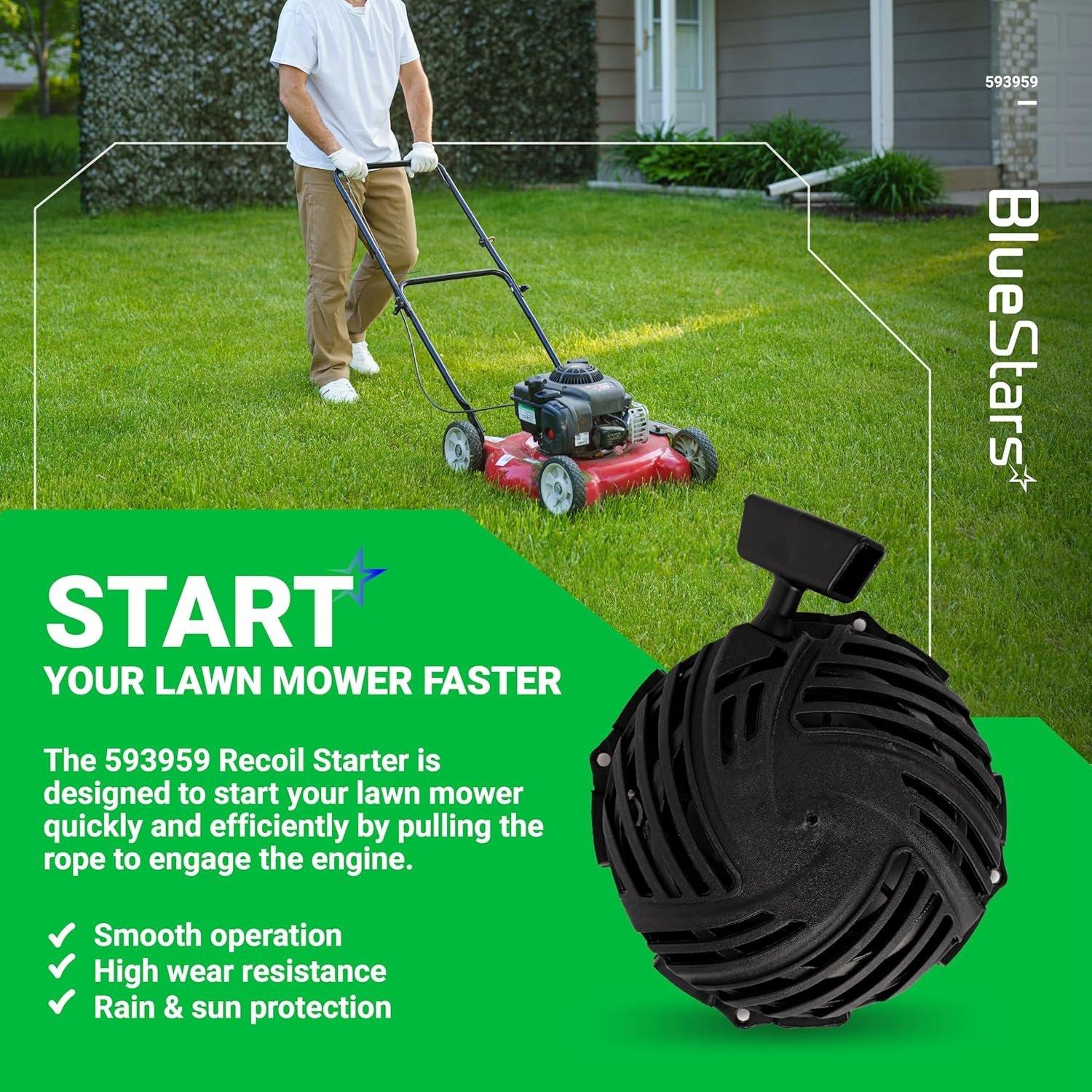 [Lifetime Warranty] 591139 593959 Recoil Pull Starter Assembly image 4