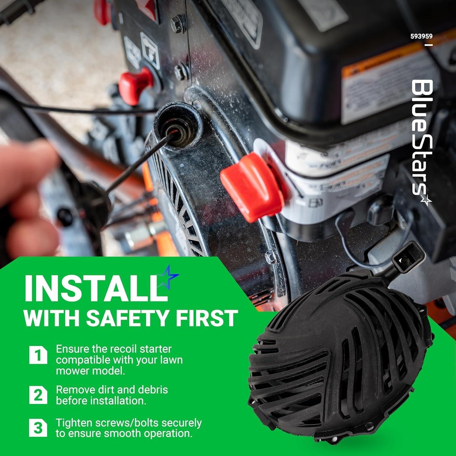 [Lifetime Warranty] 591139 593959 Recoil Pull Starter Assembly image 3