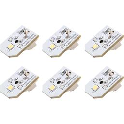 [Lifetime Warranty] WR55X11132 Refrigerator LED Lights - Compatible with GE Refrigerators - Replaces WR55X25754 WR55X26486 EAP12172918 AP6261806 PS12172918 4590213 - Pack of 6 thumbnail 0