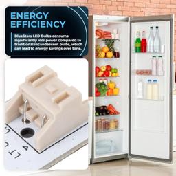 [Lifetime Warranty] WR55X11132 Refrigerator LED Lights - Compatible with GE Refrigerators - Replaces WR55X25754 WR55X26486 EAP12172918 AP6261806 PS12172918 4590213 - Pack of 6 thumbnail 4