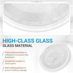 WB48X21336 BT-3112 Microwave Glass Plate 10.6" / 27cm thumbnail 1