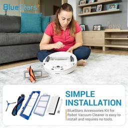 Accessories Kit for Eufy RoboVac 11S, RoboVac 30, RoboVac 30C, RoboVac 15C, RoboVac 12, RoboVac 35C thumbnail 1