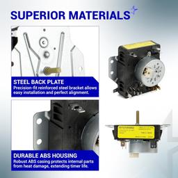 [Lifetime Warranty] W10185992 Dryer Timer - Compatible with Maytag Whirlpool Crosley Kenmore Model - Replaces 1481708 AP6016542 PS11749833 EAP11749833 418-095-20-B5 thumbnail 3