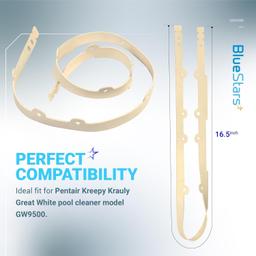 [Lifetime Warranty] GW9508 Pool Cleaner Vacuum Skirt - Pack of 2 thumbnail 2