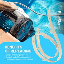 [Lifetime Warranty] GW9508 Pool Cleaner Vacuum Skirt - Pack of 2 thumbnail 4