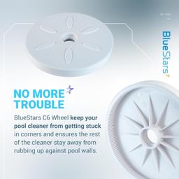 [Lifetime Warranty] C6 C-6 Large Wheel - Pack of 3 thumbnail 1