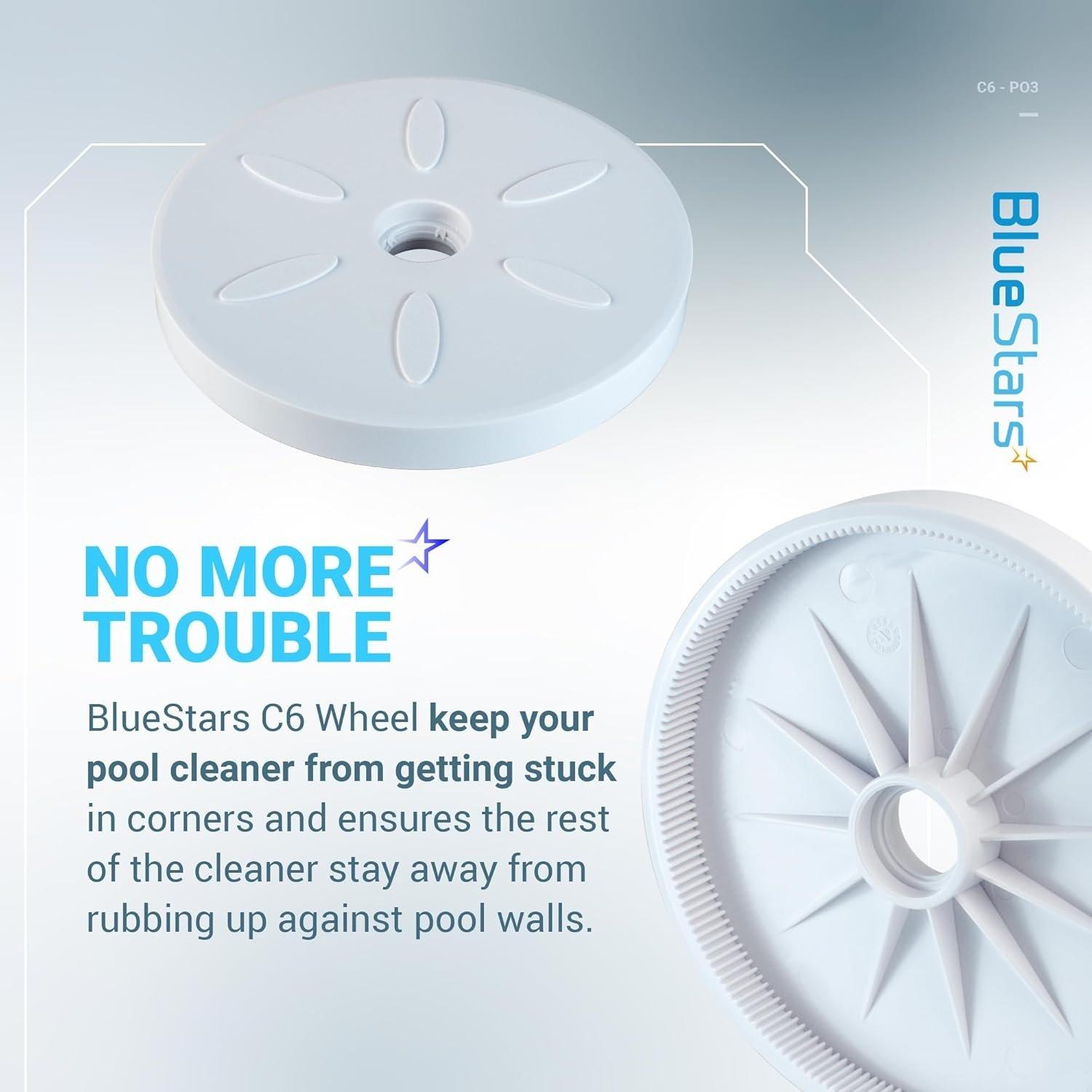 [Lifetime Warranty] C6 C-6 Large Wheel - Pack of 3 image 1