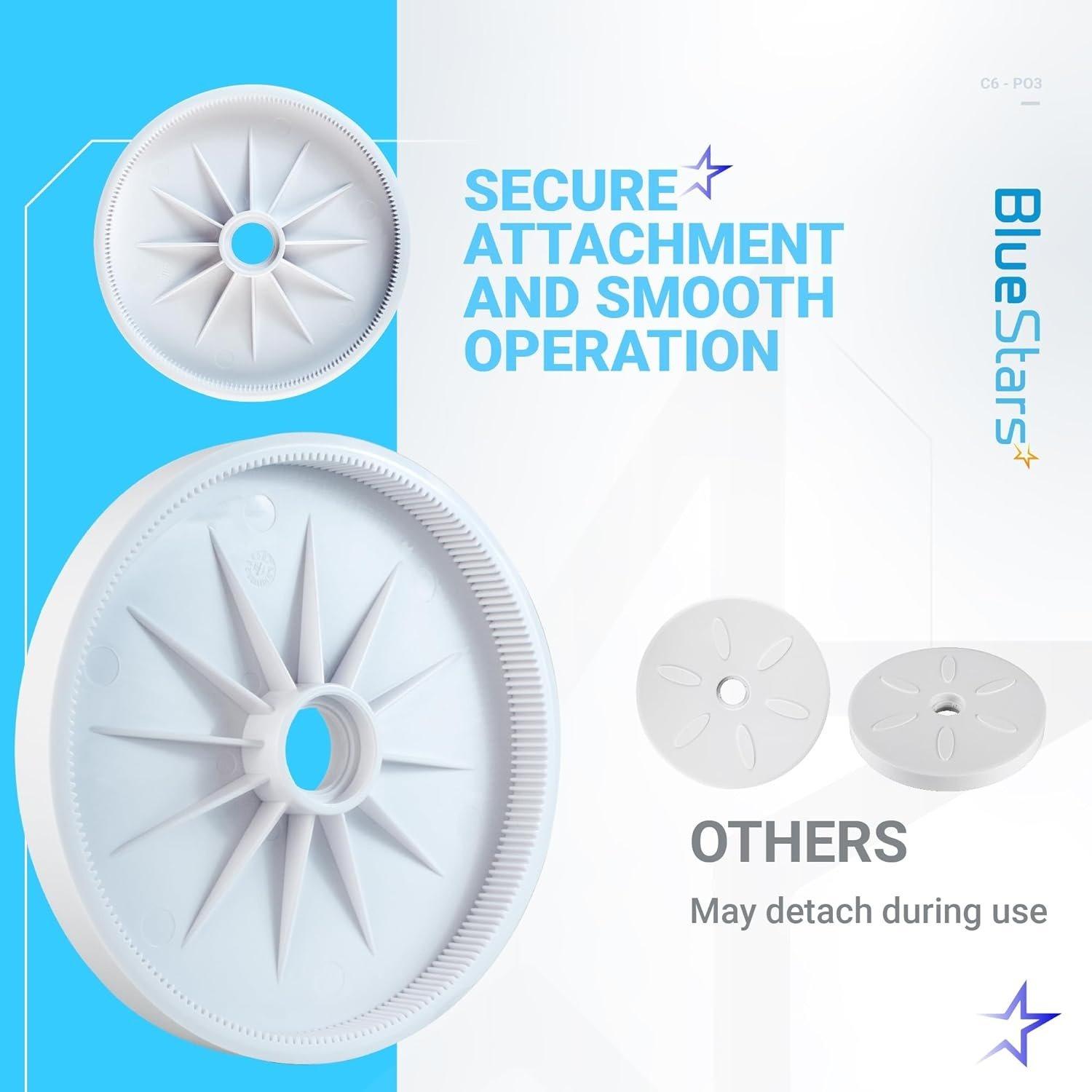 [Lifetime Warranty] C6 C-6 Large Wheel - Pack of 3 image 2