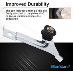 [Lifetime Warranty] 8547174 Dryer Idler Pulley & 8547168 Drive Drum Belt Replacement - Compatible with Whirlpool Amana Dryers - Replaces AP5983811 AP6013154 PS11746376 thumbnail 3
