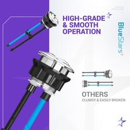 [Lifetime Warranty] 38mm/1.5in Thread Diameter Dual Push Flushing Toilet Water Tank Button - Pack of 2 thumbnail 1