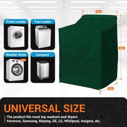 [Lifetime Warranty] Washing Machine Covers - Pack of 2 thumbnail 4