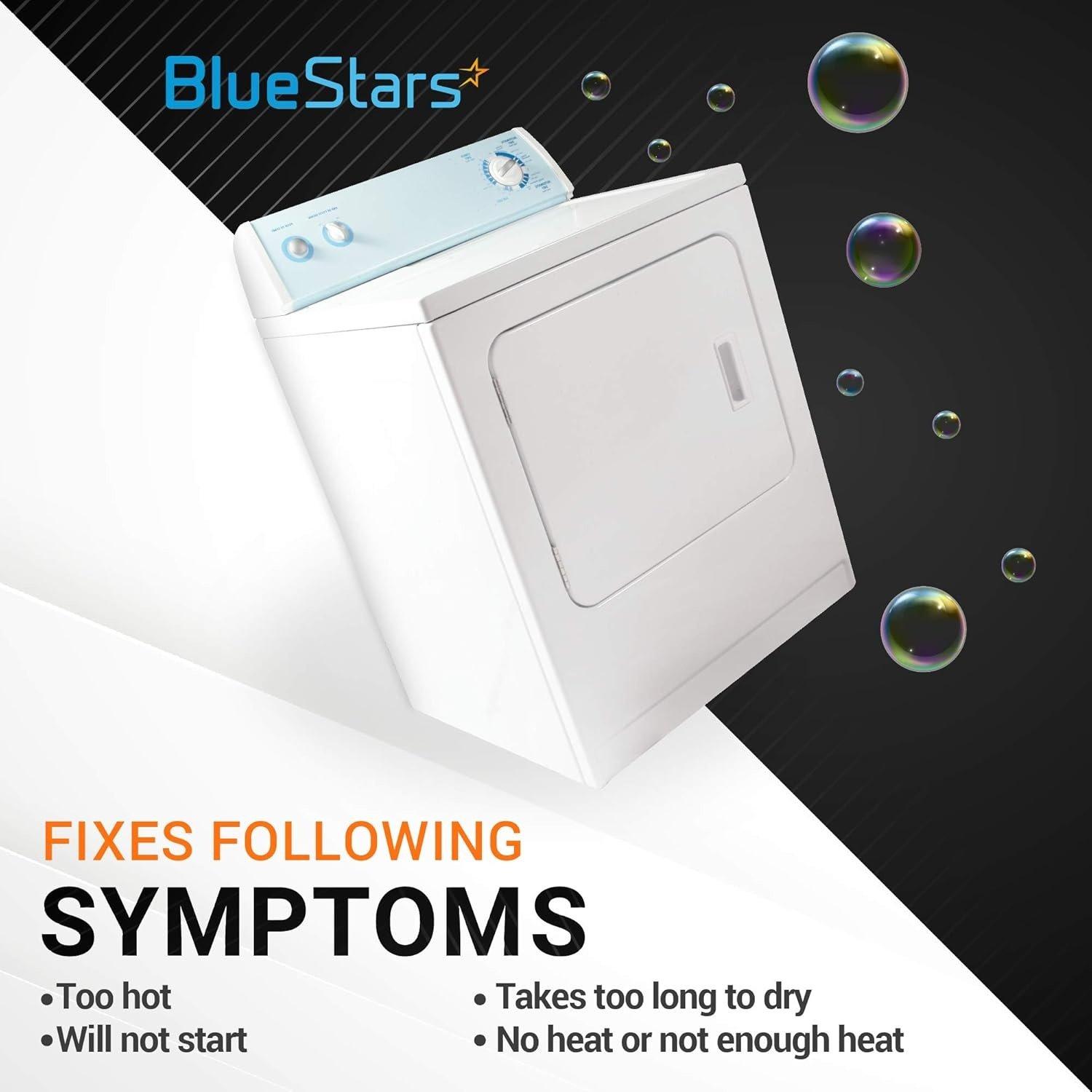 [Lifetime Warranty] 3387747 Dryer Heating Element 3392519 279973 Thermal Fuse 8577274 Thermistor for Whirlpool Kenmore He2 He3 GEW9250PW0 GEW9250PW1 MEDB835DW4 WED5100HW1 GEW9200LW1 GEW9250PW0 GEQ9800PW1 WED8300SW2 image 2